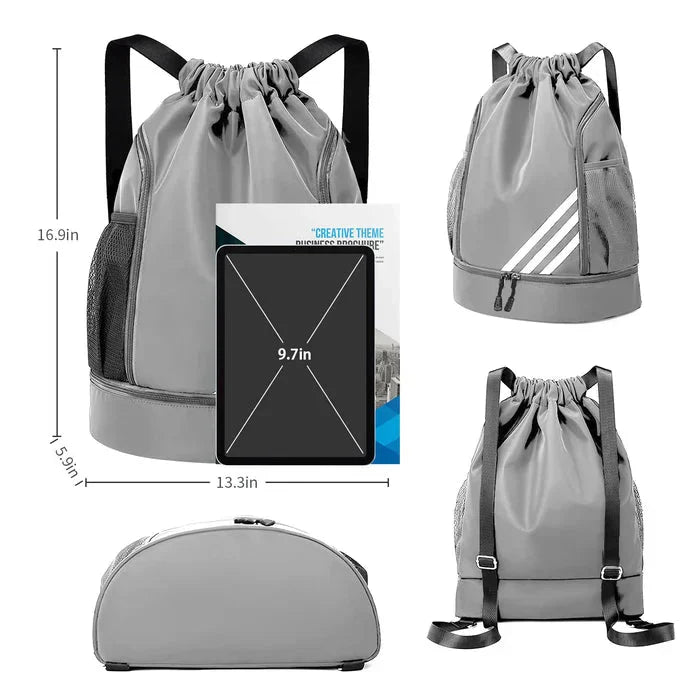 2024 New Design Multifunction Backpack Gray
