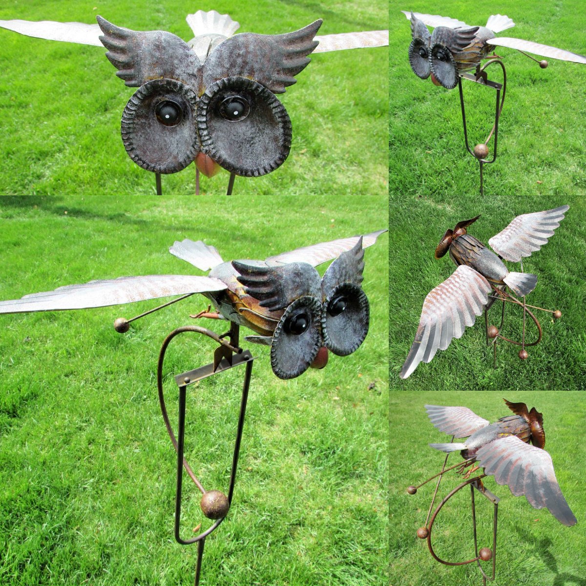 Cinnamones Garden Art-Bird Patio Decoration