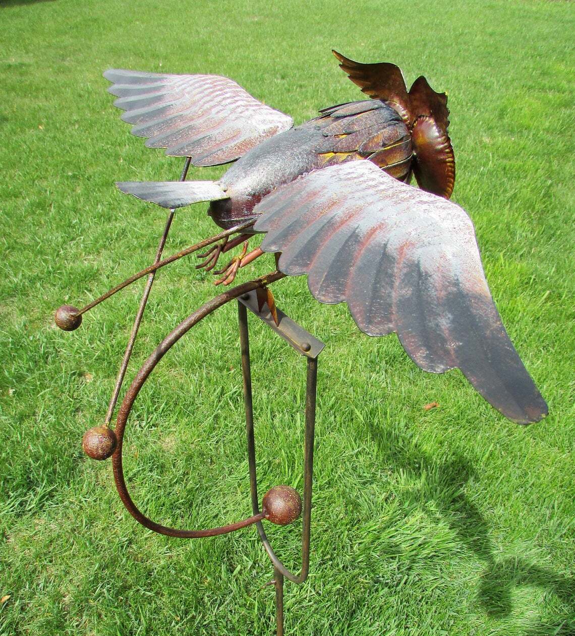 Cinnamones Garden Art-Bird Patio Decoration