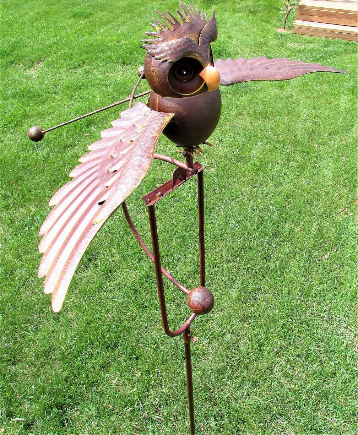 Cinnamones Garden Art-Bird Patio Decoration