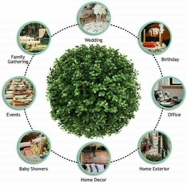 Illustralect – Artificial Plant Topiary Ball