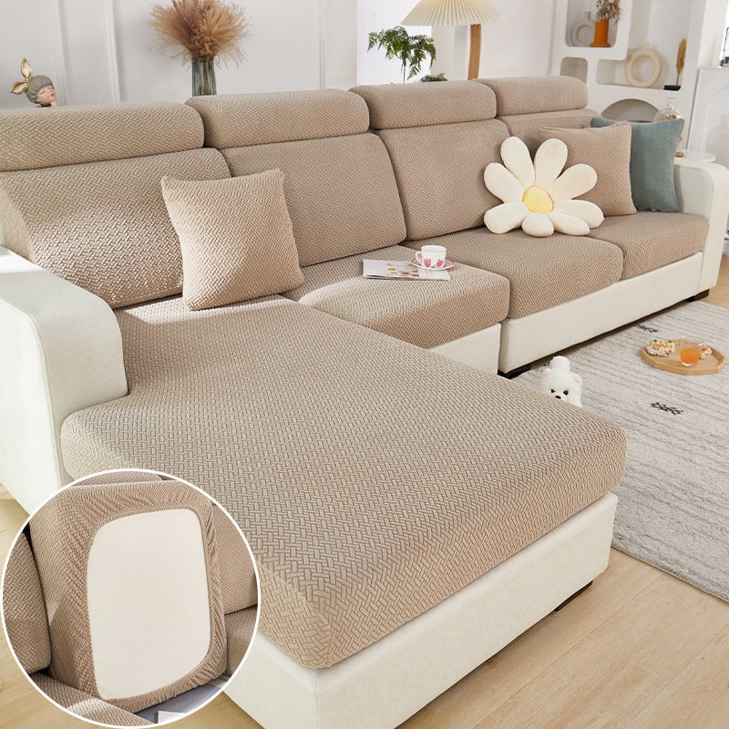 Nolan Interior Magic Sofa Cover – Classic | Sectional Slipcovers Pillow (1Pc) / Coffee