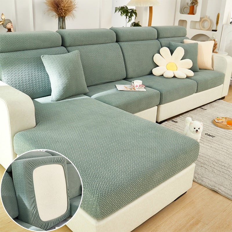 Nolan Interior Magic Sofa Cover – Classic | Sectional Slipcovers Pillow (1Pc) / Cypress Green