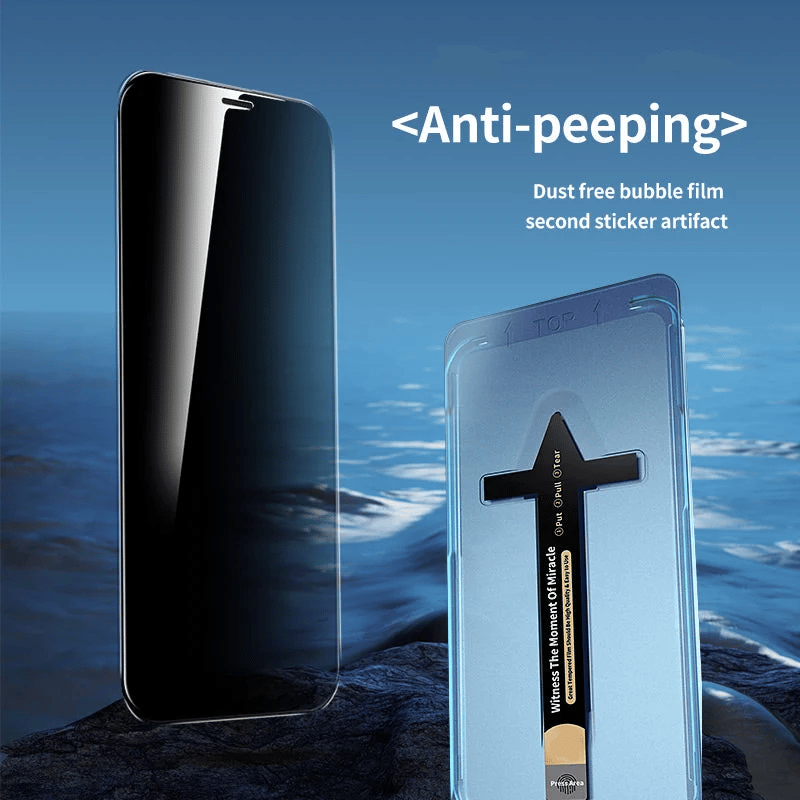 Magic John – Invisible Artifact Screen Protector Dust Free Without Bubbles Anti-Peeping (With 28