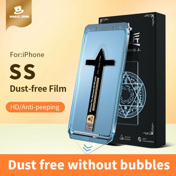 Magic John – Invisible Artifact Screen Protector Dust Free Without Bubbles