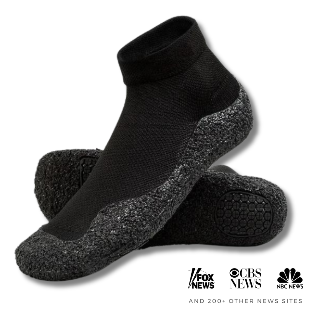 Slipsocks – Barefoot Sock Shoes (Free Bonus Gift) Black / 3.5