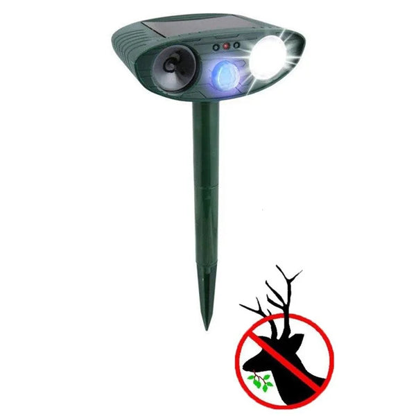Ultrasonic Deer Repeller Solar Powered Animal-Repeller