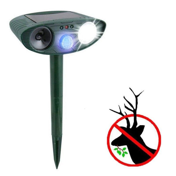 Ultrasonic Deer Repeller Solar Powered Pack Of 1 Animal-Repeller