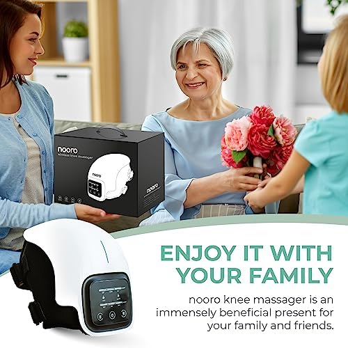 Nooro Knee Massager | Powerful Infrared Heat And Vibration Pain Relief For Swelling Stiff Joints.
