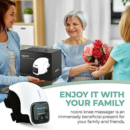 Nooro Knee Massager | Powerful Infrared Heat And Vibration Pain Relief For Swelling Stiff Joints.