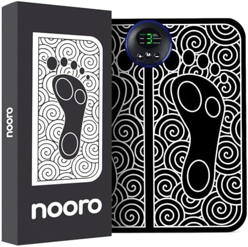 Nooro Ems Electric Foot Stimulation Massager Usb Rechargeable & Foldable