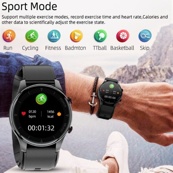 Blood Pressure Watch With Inflatable Airbag™