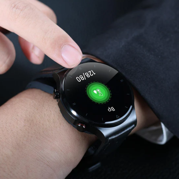 Blood Pressure Watch With Inflatable Airbag™