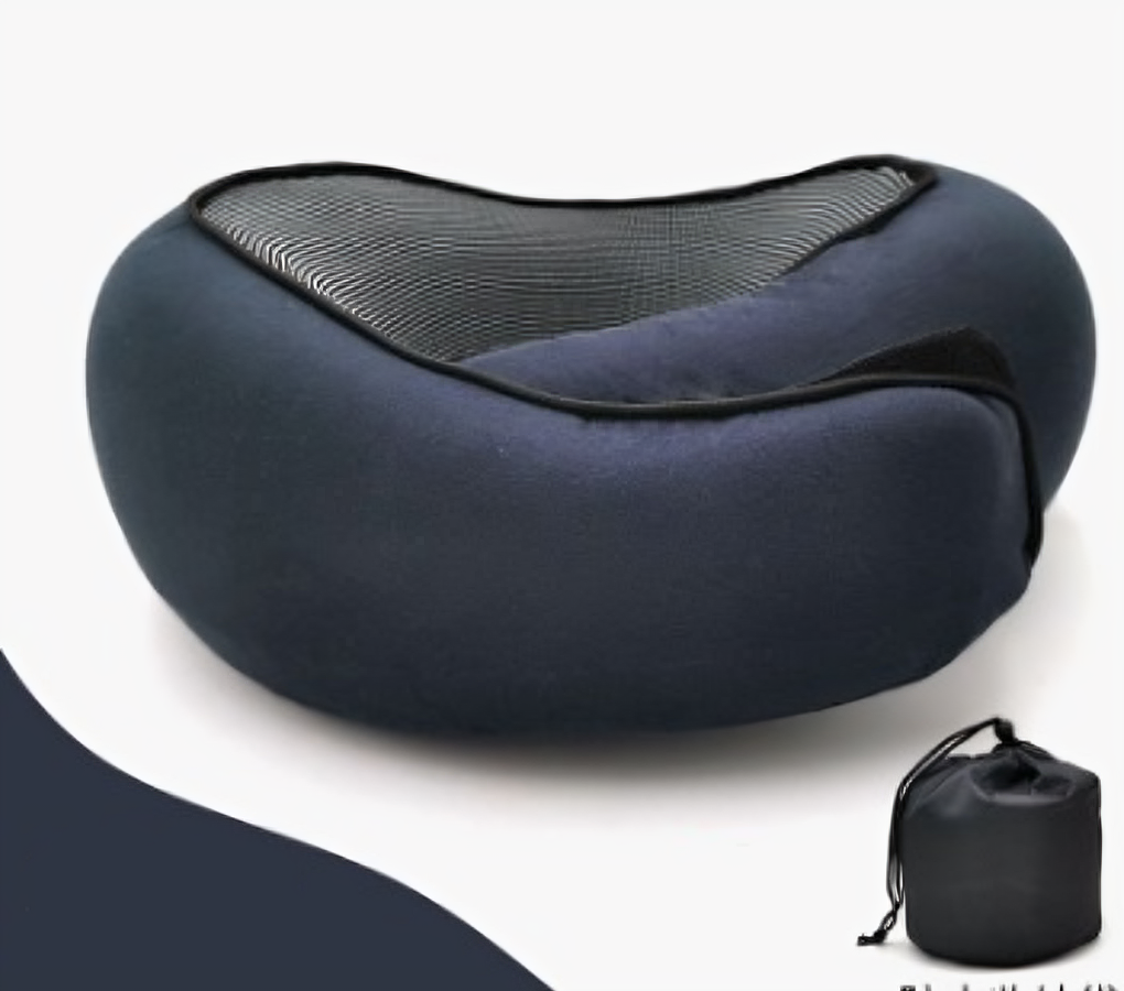 Travel Neck Pillow Navy Blue