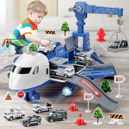 Airplane Toy Set For Kids - Best Gift for 3 To 12 Year Old Boy