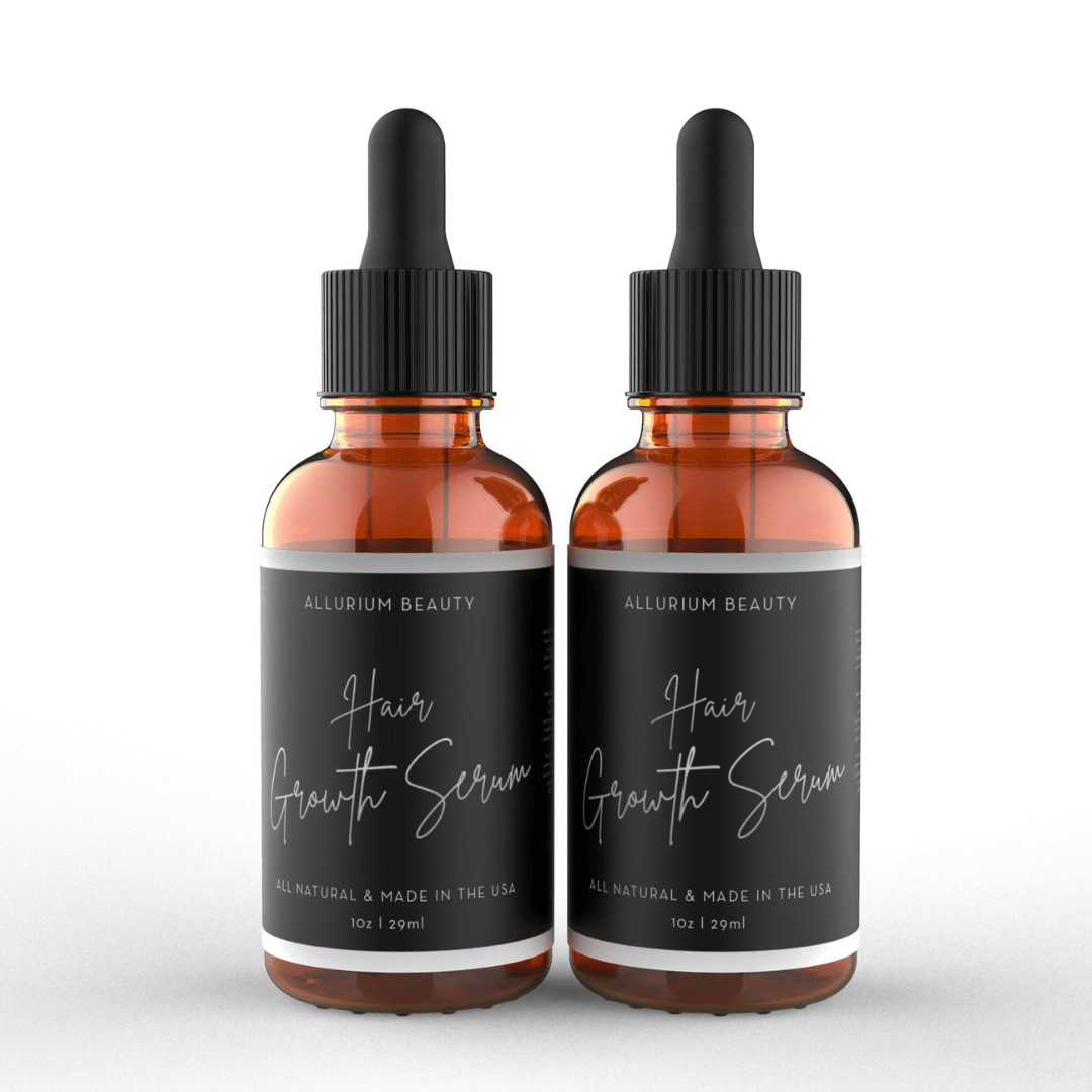 Allurium Hair Growth Serum 2 Bottle