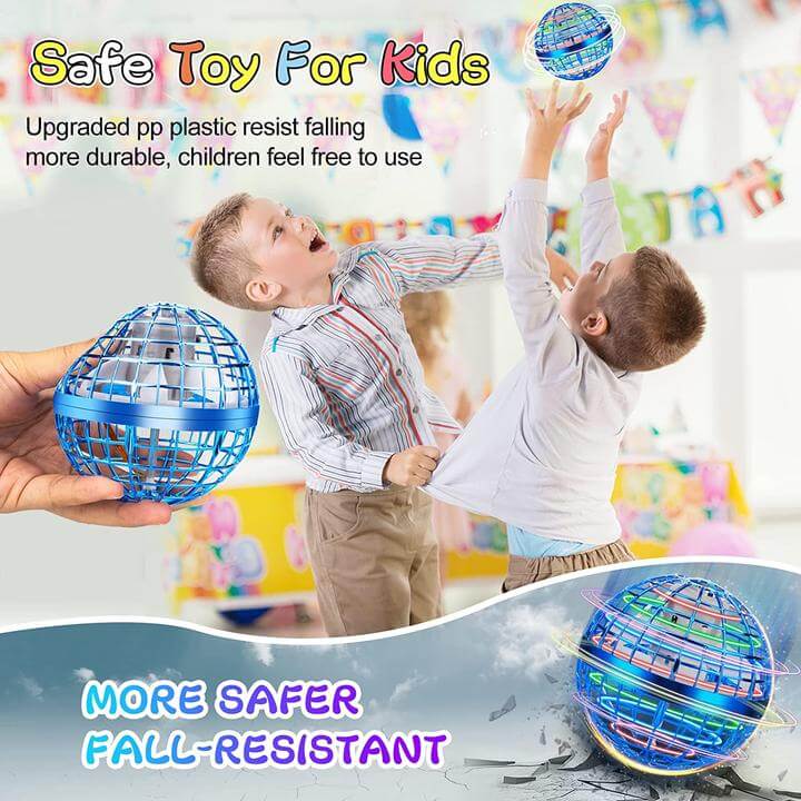Atmotoys Globe-Shaped Mini Drone Flying Orb Ball With Led