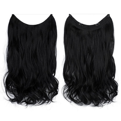 best-halo-curly-hair-extensions-top-rated-ladies-hair-pieces-for-women #1 Curly (Jet Black)