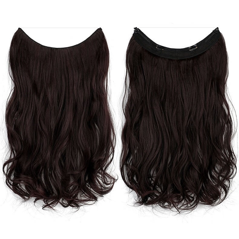 best-halo-curly-hair-extensions-top-rated-ladies-hair-pieces-for-women 2-33A Curly (Dark Brown)