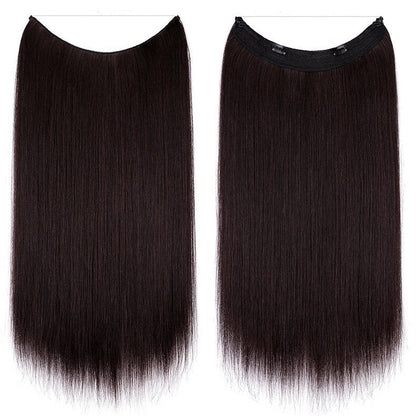 best-halo-curly-hair-extensions-top-rated-ladies-hair-pieces-for-women 2-33A Straight (Dark Brown)