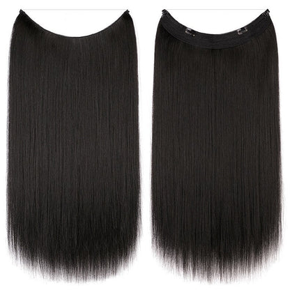 best-halo-curly-hair-extensions-top-rated-ladies-hair-pieces-for-women 2A Straight (Natural Black)