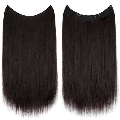 best-halo-curly-hair-extensions-top-rated-ladies-hair-pieces-for-women 4A Straight (Darkest Brown)