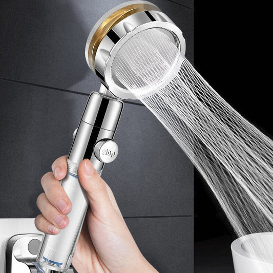 Best High Pressure Hand Held Turbo Shower Head - Filtered And Water Saving