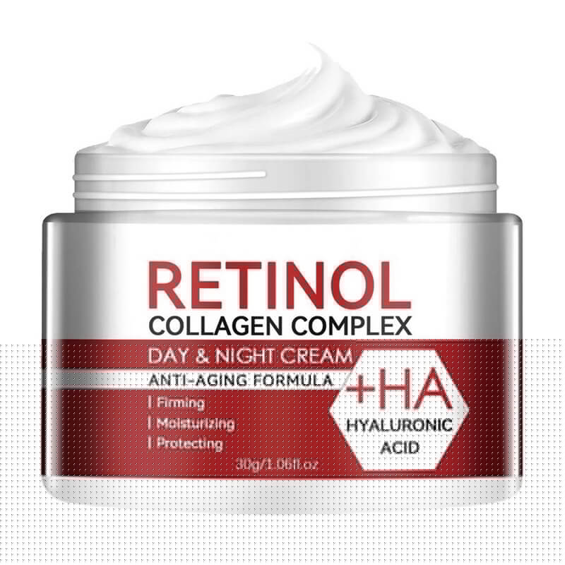 Best Rated Anti Wrinkle Retinol Face Cream For Aging Skin - Top Skincare Moisturizer Forehead Lotion
