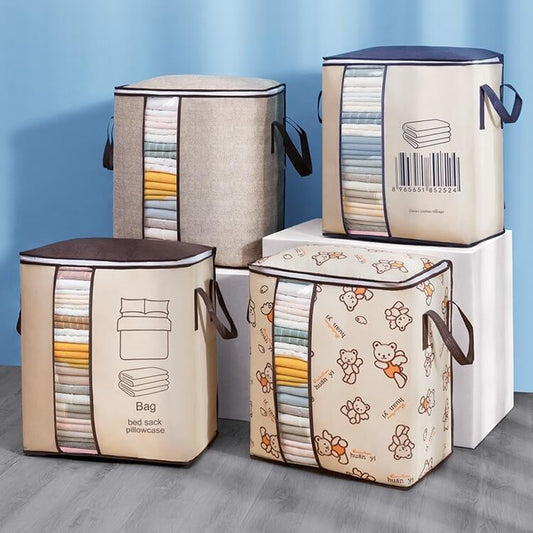 Closet And Wardrobe Organizer - Clothes And Blanket Storage
