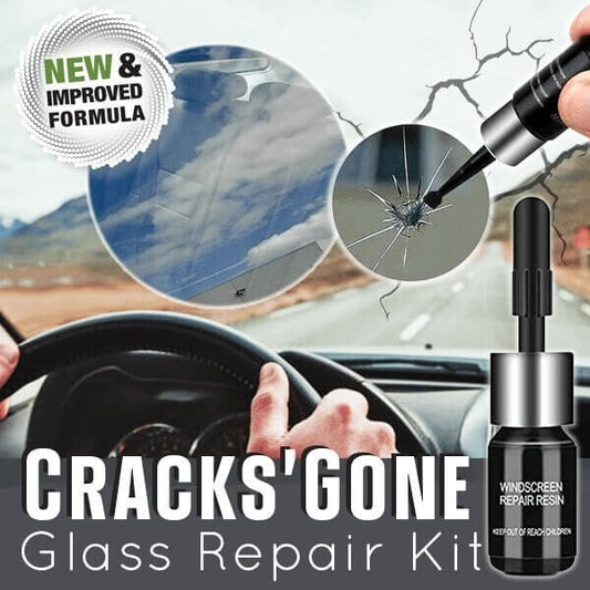 Cracks Gone Glass Repair Kit (New Formula) 1 Pc