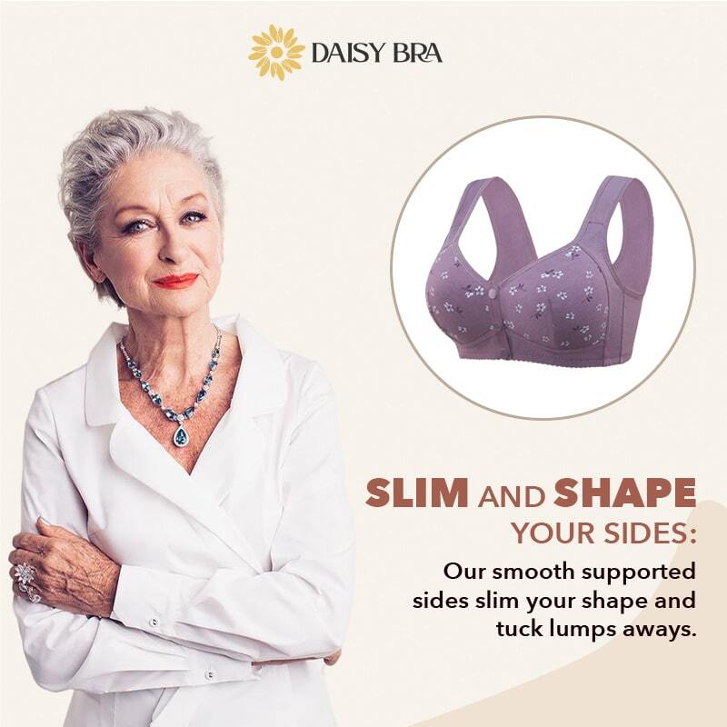 Daisy Bra – Comfortable & Convenient Front Button