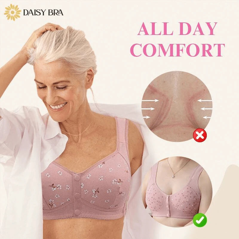 Daisy Bra – Comfortable & Convenient Front Button