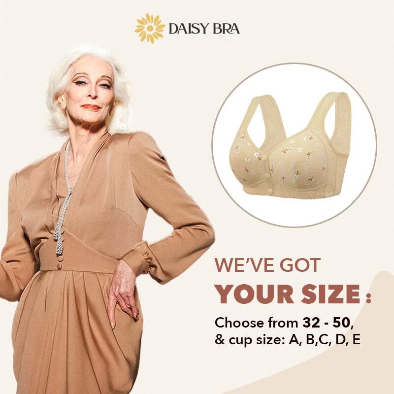 Daisy Bra – Comfortable & Convenient Front Button