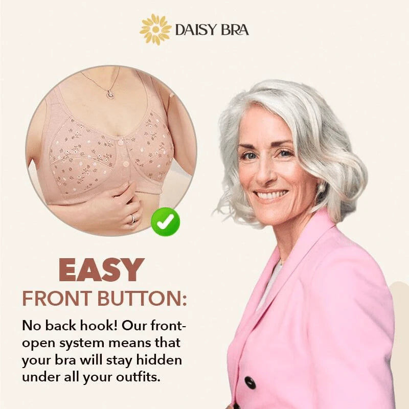 Daisy Bra – Comfortable & Convenient Front Button