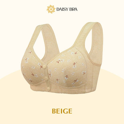Daisy Bra – Comfortable & Convenient Front Button Beige / S