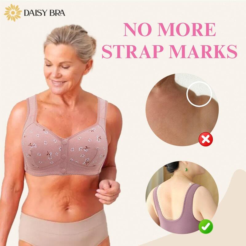 Daisy Bra – Comfortable & Convenient Front Button