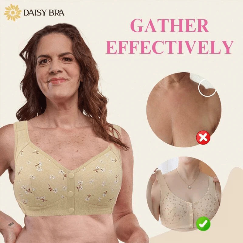 Daisy Bra – Comfortable & Convenient Front Button