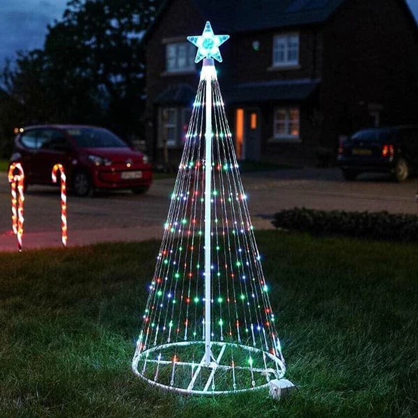 Multi-Color Led Animated Outdoor Christmas Tree Lights
