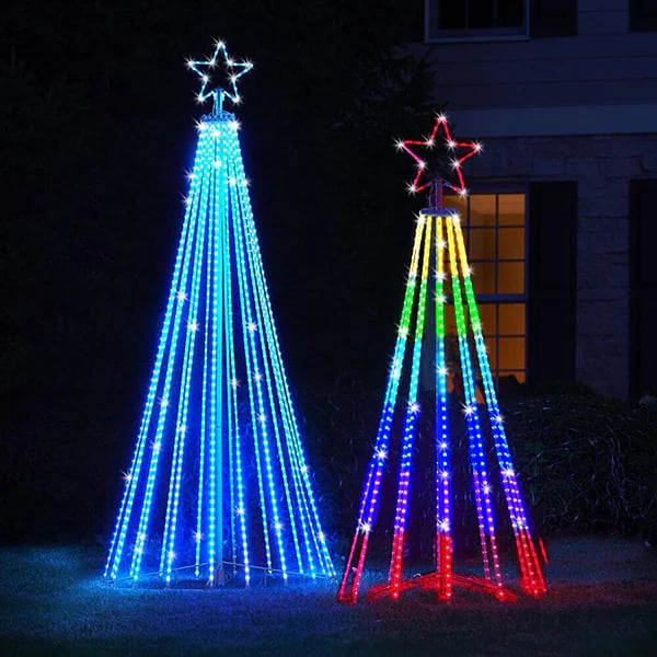 Multi-Color Led Animated Outdoor Christmas Tree Lights