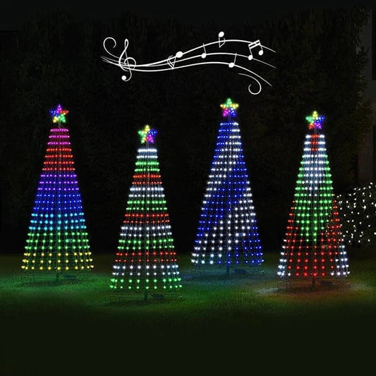 Multi-Color Led Animated Outdoor Christmas Tree Lights