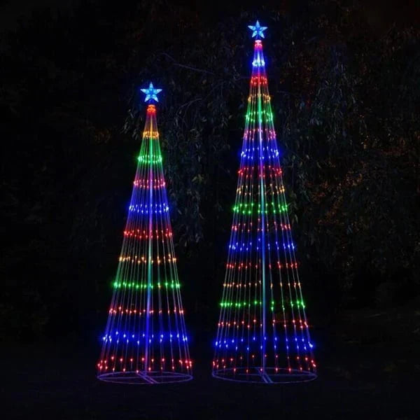 Multi-Color Led Animated Outdoor Christmas Tree Lights