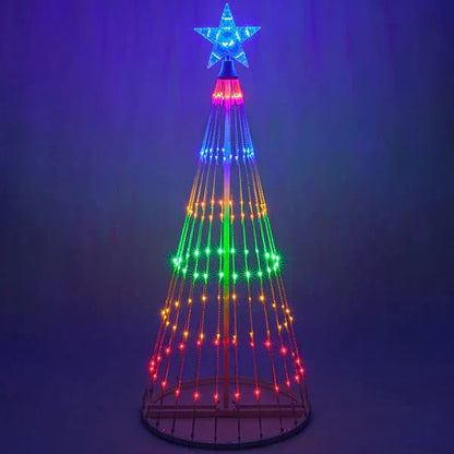 Multi-Color Led Animated Outdoor Christmas Tree Lights