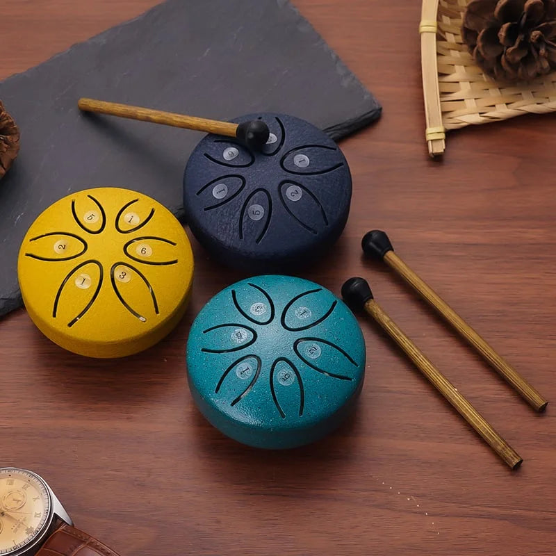 Simplycie – Buddha Stones Mini Steel Tongue Drum Kit