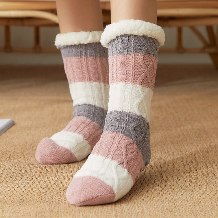 fluffy-fuzzy-warm-socks-slippers-with-grippers-for-women-3