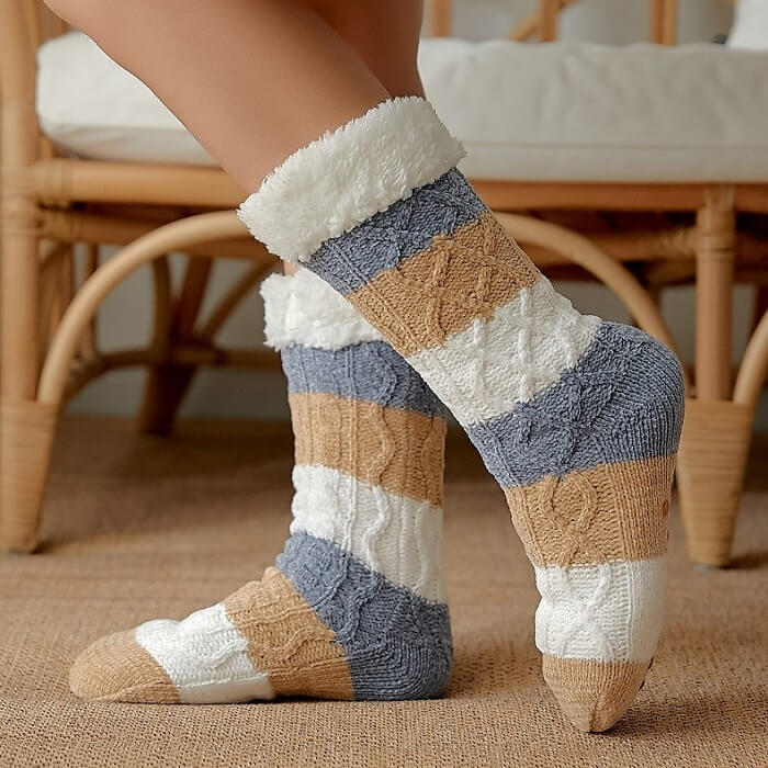 fluffy-fuzzy-warm-socks-slippers-with-grippers-for-women-4