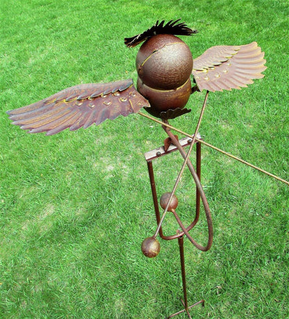 Cinnamones Garden Art-Bird Patio Decoration