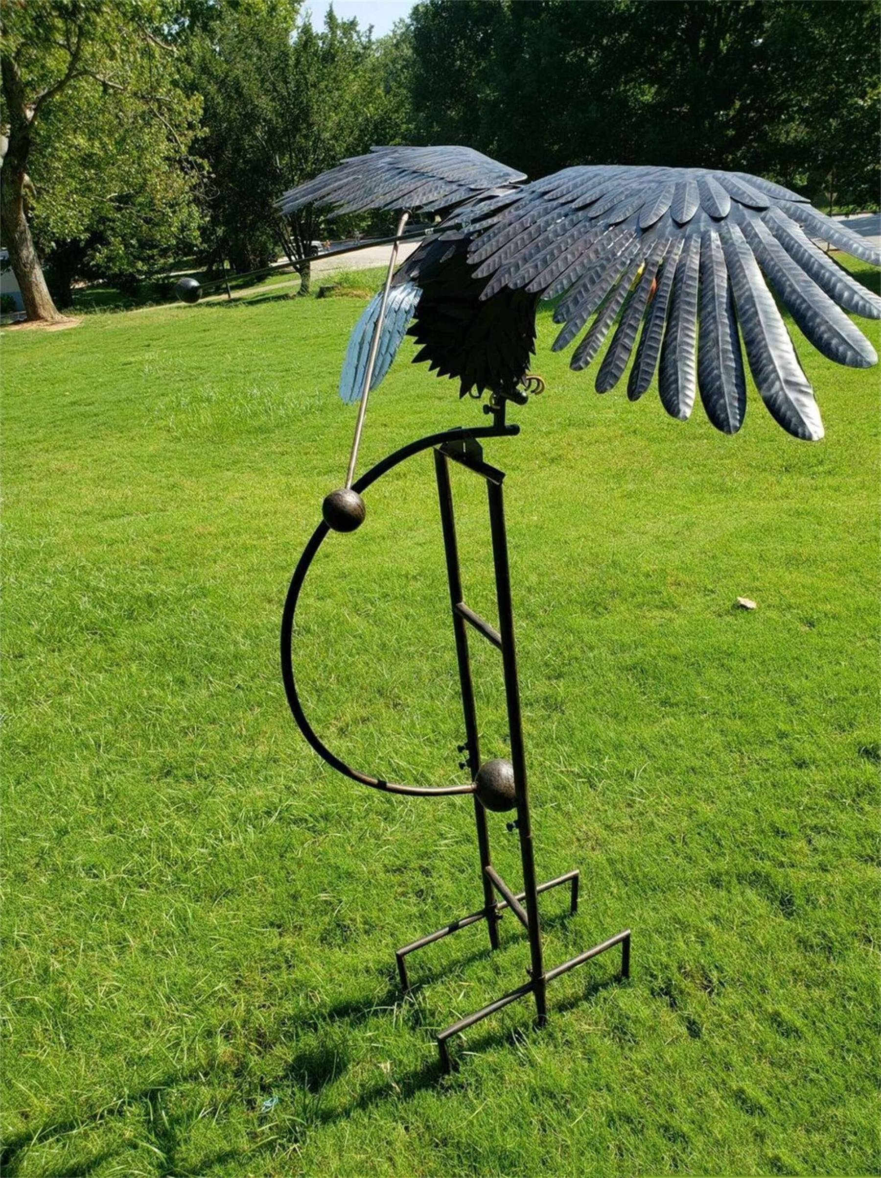 Cinnamones Garden Art-Bird Patio Decoration
