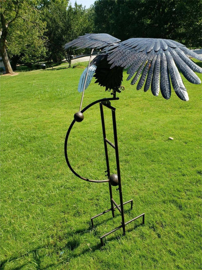 Cinnamones Garden Art-Bird Patio Decoration