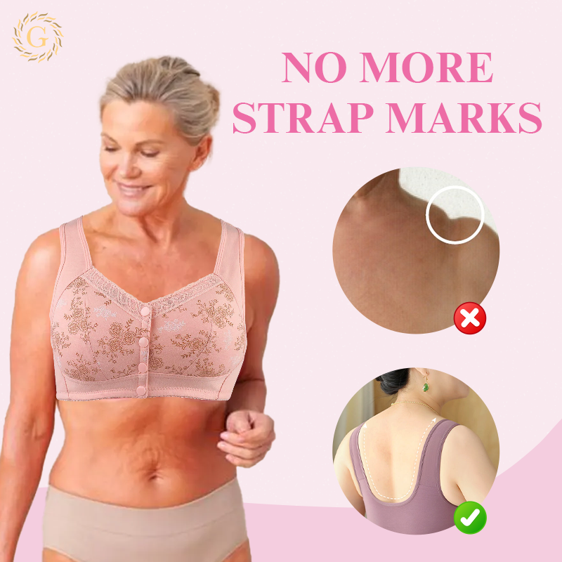 Glamorette – Cotton Front Closure Bra