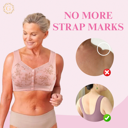 Glamorette – Cotton Front Closure Bra